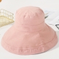 바라비 체크 플로피햇 모자(핑크)