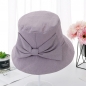 왕리본 프라햇 모자(라이트퍼플)