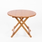 접이식 우드 원형 테이블(70x56cm)