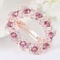 물방울 헤어핀 액세서리(핑크)