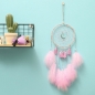 인테리어 연꽃 달 드림캐쳐(핑크)