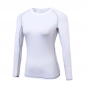 바디핏 여성 슬림 기능성 긴팔티(화이트) (L)