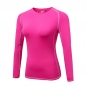바디핏 여성 슬림 기능성 긴팔티(핑크) (L)