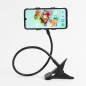 코브라 집게형 스마트폰 거치대(블랙)