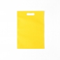 컬러 부직포 가방(25x35cm) (옐로우)