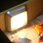 마그넷 LED 웜색 센서등(실버)