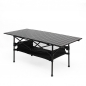 캠핑용 접이식 롤테이블(118x55cm) (블랙)