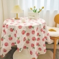 감성 과일패턴 식탁보(자몽)