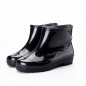 남성 작업용 숏 레인부츠(260mm) (블랙)
