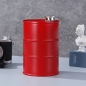 위스키 스텐 드럼통 힙플라스크(레드)
