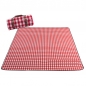 체크무늬 야외용 매트A (150x200cm)