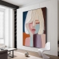 현대미술 입체 소녀 그림액자(70cm*100cm)