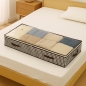 부직포 언더베드 리빙박스(100x48cm) (체크)